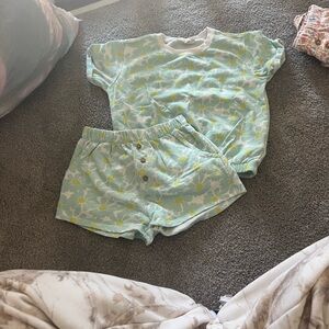 Jessica Simpson Kids Matching Set - Light Blue and Yellow